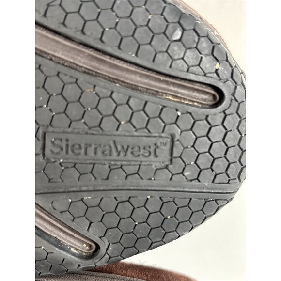 Sierrawest Brown Suede Mid-Calf Winter Boots Women’s 8.5M Leather Lined Warm - Picture 14 of 14